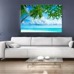15x11 Digital Printed Canvas Palm Tree Beach To..
